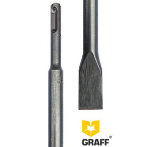 GRAFF SDS plus flat chisel 14×250 mm