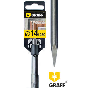 GRAFF SDS plus point chisel 14×250 mm