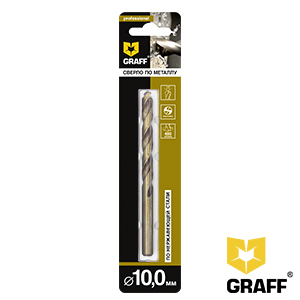 GRAFF drill bit for stainless steel 10 mm