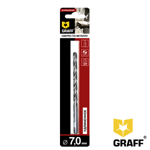 GRAFF drill bit for stainless steel 7 mm