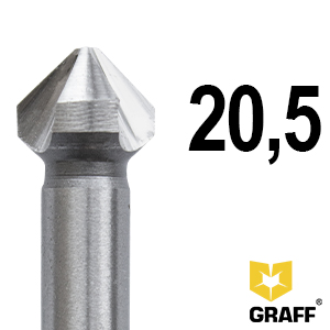 GRAFF countersink bit for metal 20,5 mm
