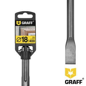 GRAFF SDS-max flat chisel 18х400×25 mm