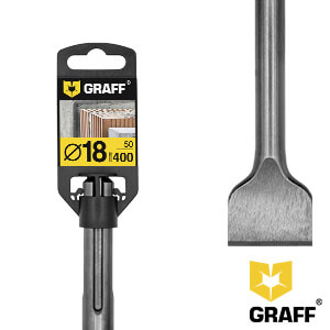 GRAFF SDS-max flat chisel 18х400×50 mm